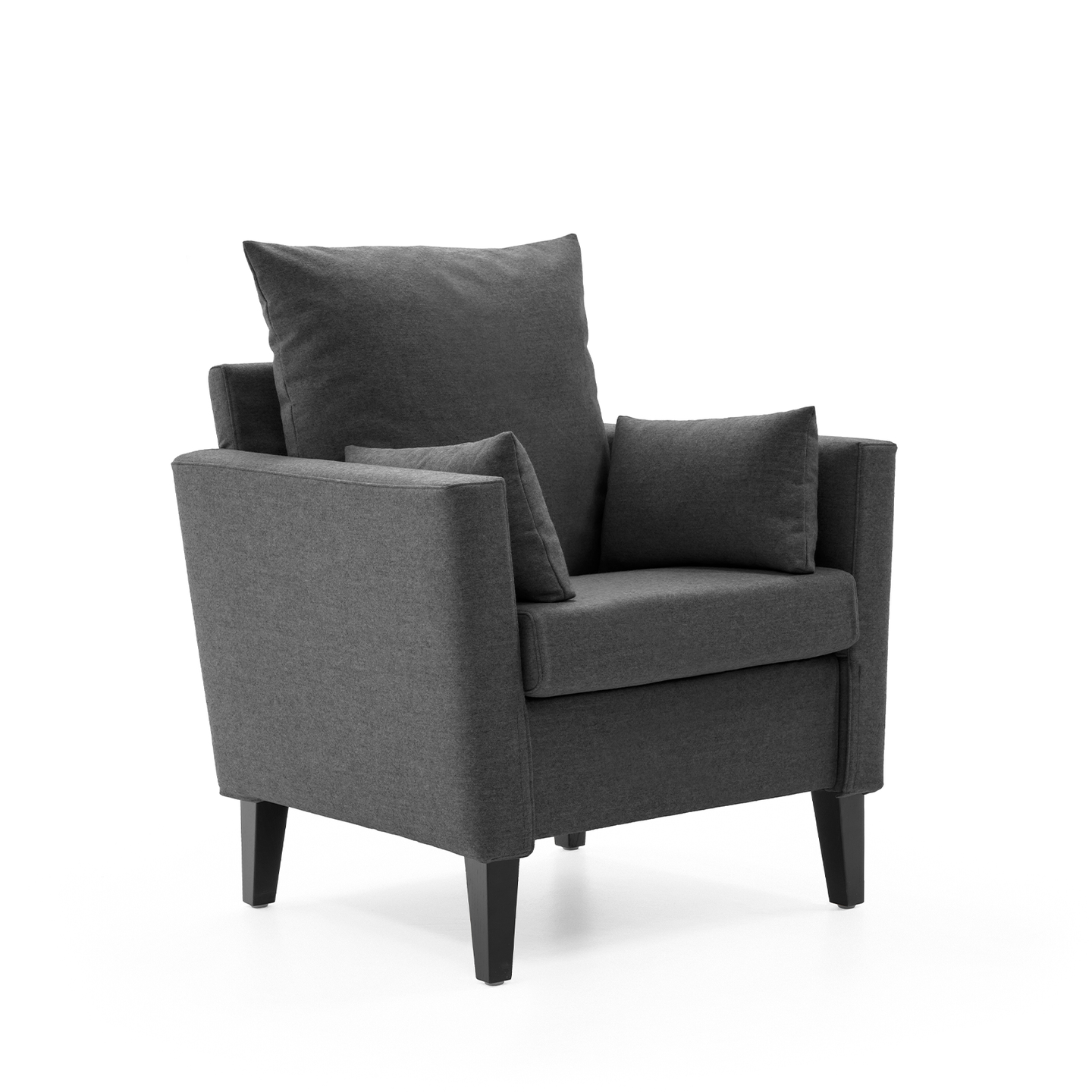 HELLAND Seniorensofa Bubble 1-Sitzer I gepolsterte Armlehnen