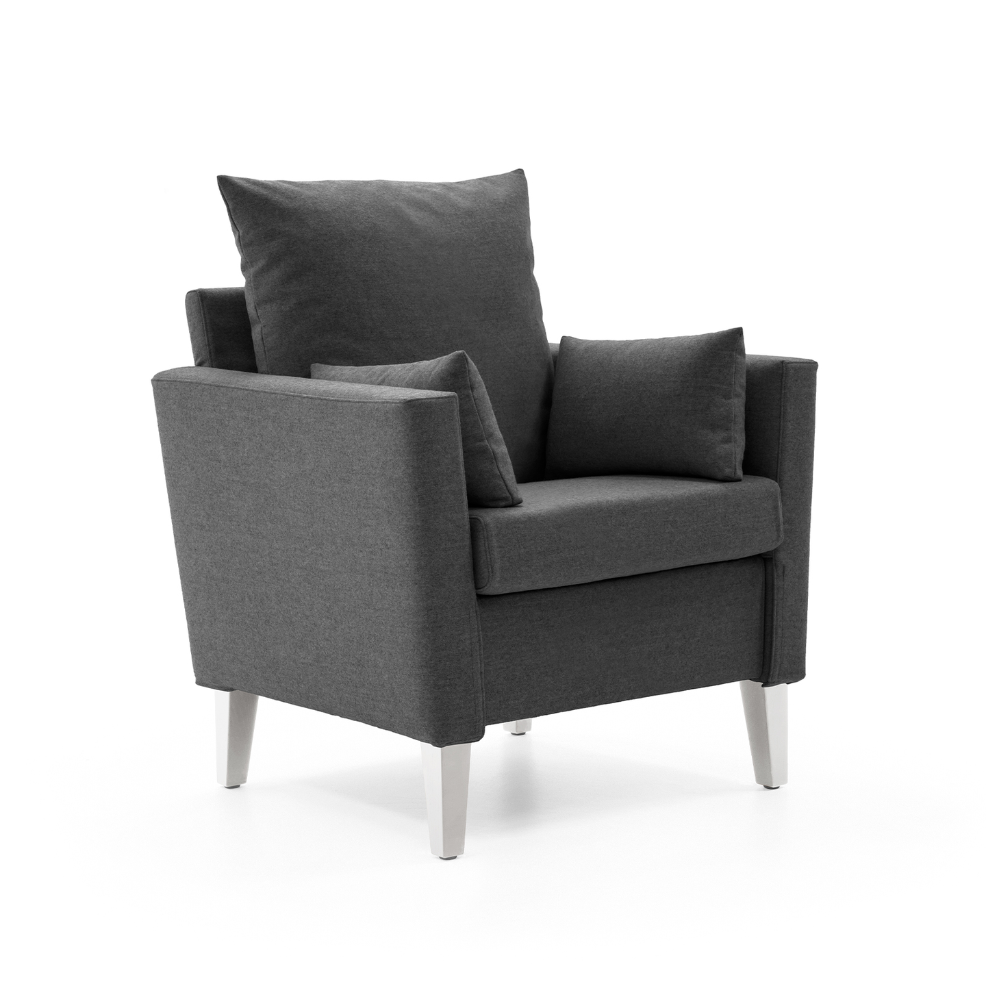 HELLAND Seniorensofa Bubble 1-Sitzer I gepolsterte Armlehnen