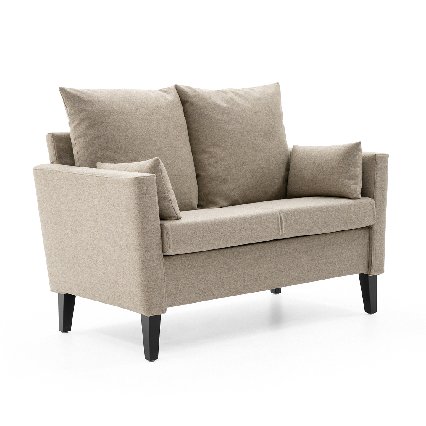 HELLAND Seniorensofa Bubble 2-Sitzer I gepolsterte Armlehnen