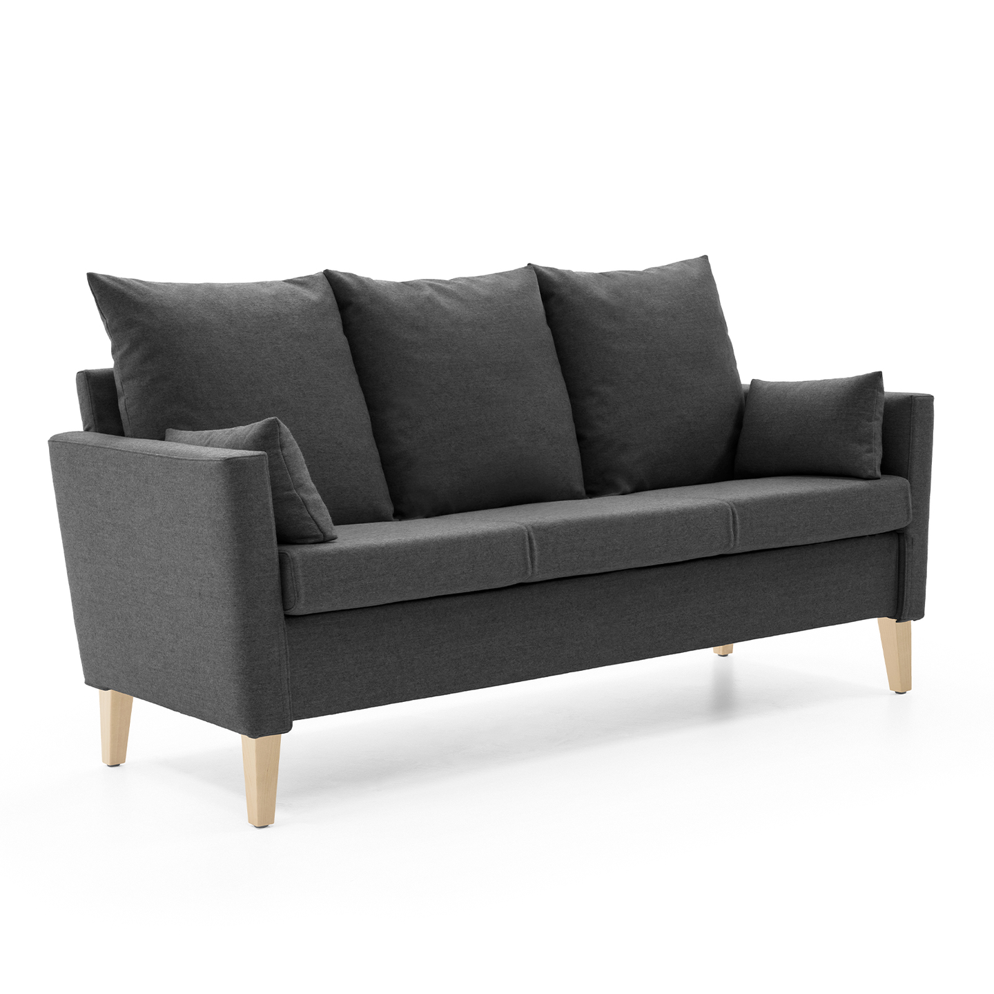 HELLAND Seniorensofa Bubble 3-Sitzer I gepolsterte Armlehnen