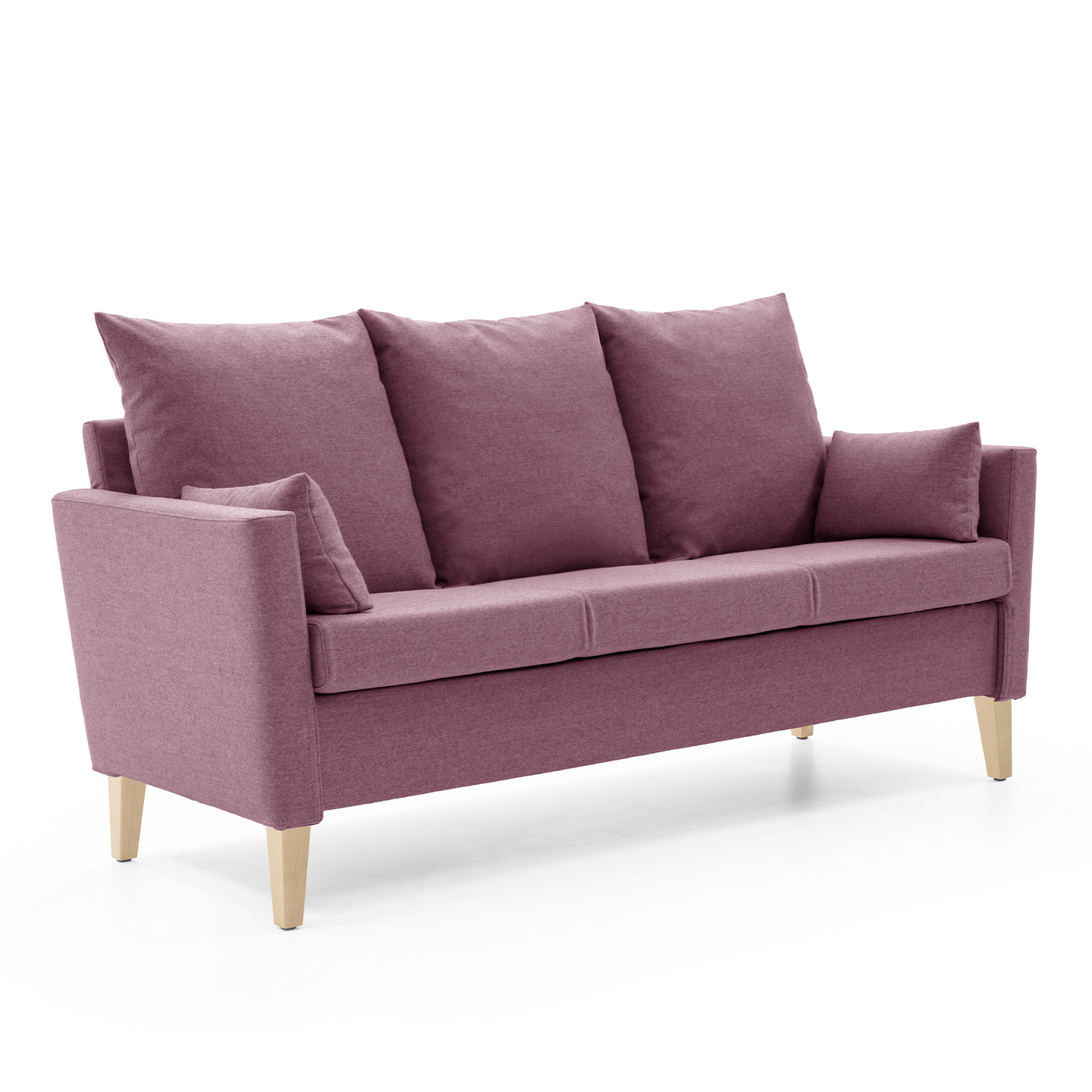 HELLAND Seniorensofa Bubble 3-Sitzer I gepolsterte Armlehnen