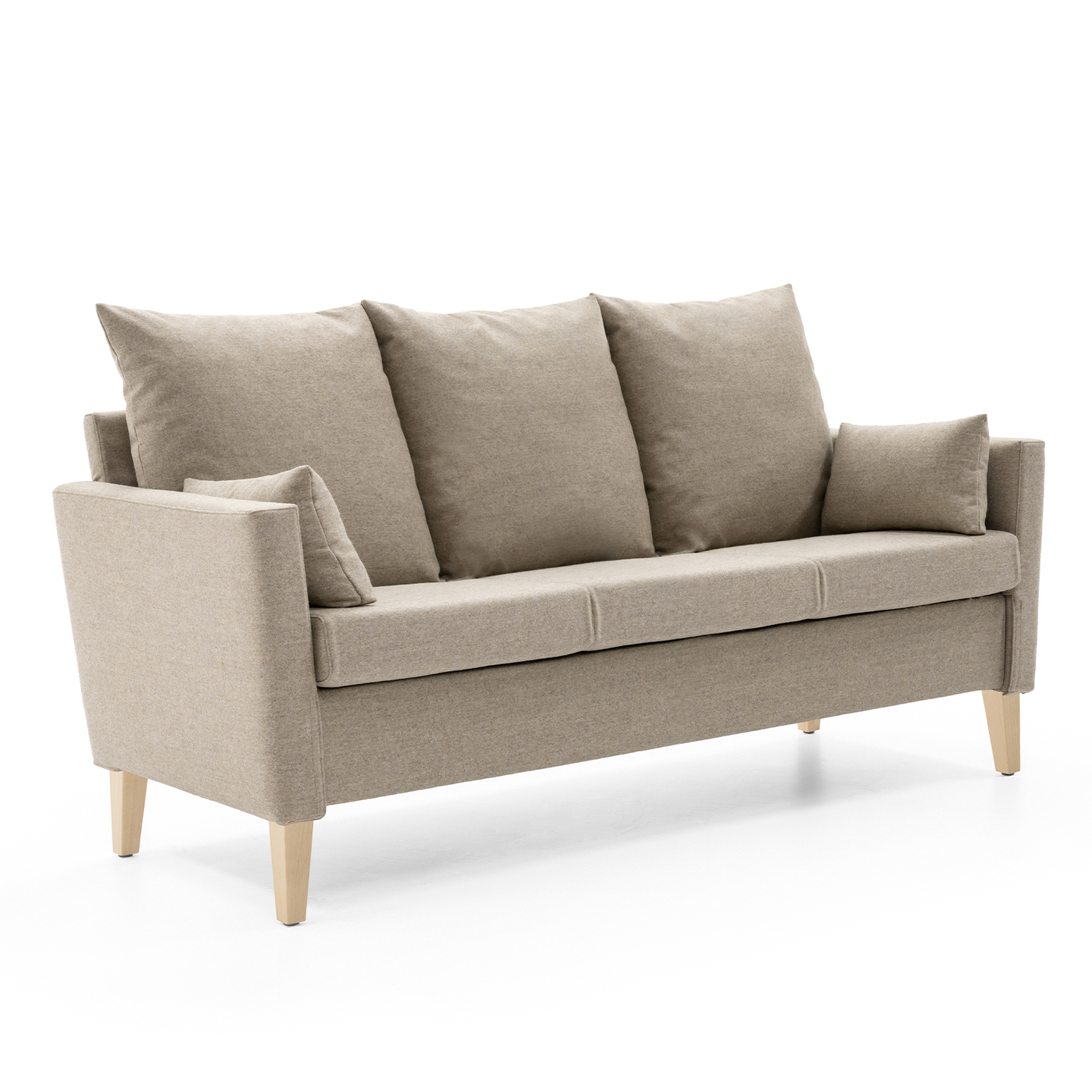 HELLAND Seniorensofa Bubble 3-Sitzer I gepolsterte Armlehnen