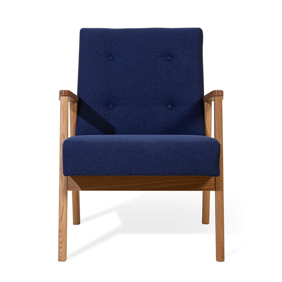 Seniorengerechter Stuhl mit Armlehnen Retro07