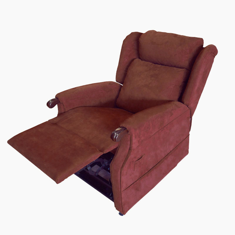 Relax Sessel, 2-motorige Komfortverstellung, Aufstehfunktion, Holzgriffe für sicheres Aufstehen, Sofort-Lieferung!