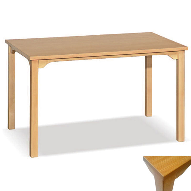 Holztisch KAY, Tischbeine Buche massiv, Besprechungstische, Mehrzecktische