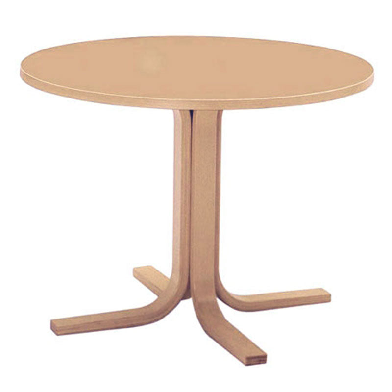 Besprechungstisch COMBO, Rundtisch, Mittelfußgestell Buche, Konferenztisch