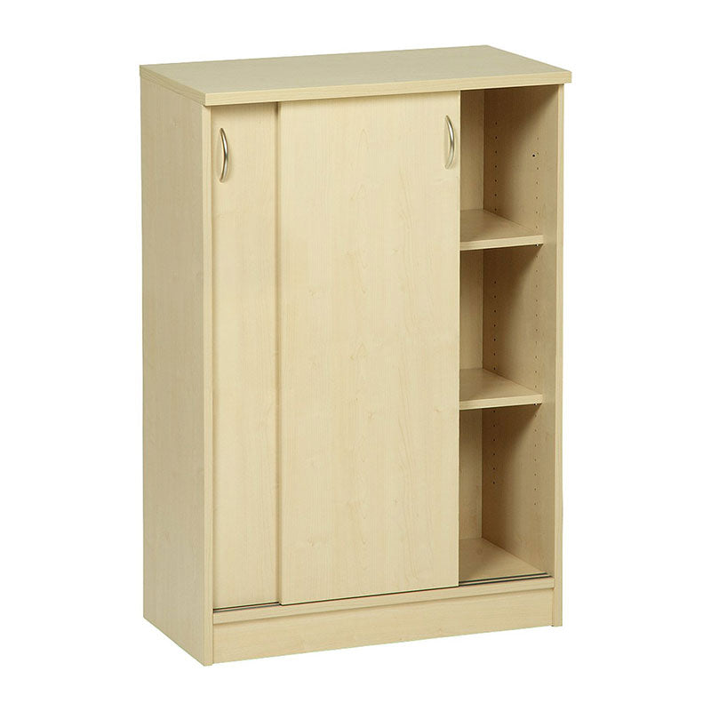Schiebetürenschrank, Aktenschrank, 4 Einlegeböden