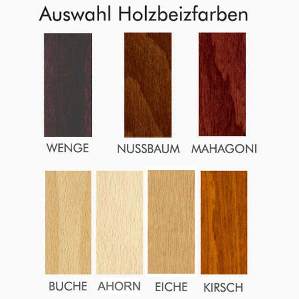 Designer-Stuhl RON - mit Stoffbezug (gewachst)